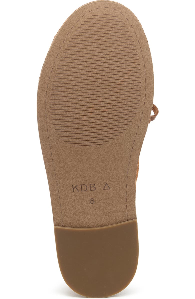 Kelsi Dagger Brooklyn Huggy Faux Shearling Lined Slipper, Alternate, color, Cognac