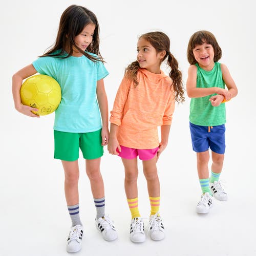 Primary Staycool Stretch Running Short In Vintage Blue