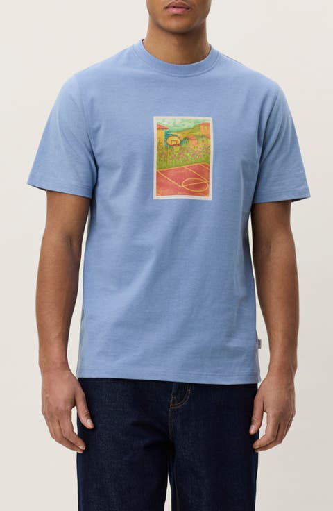 Court Organic Cotton Graphic T-Shirt
