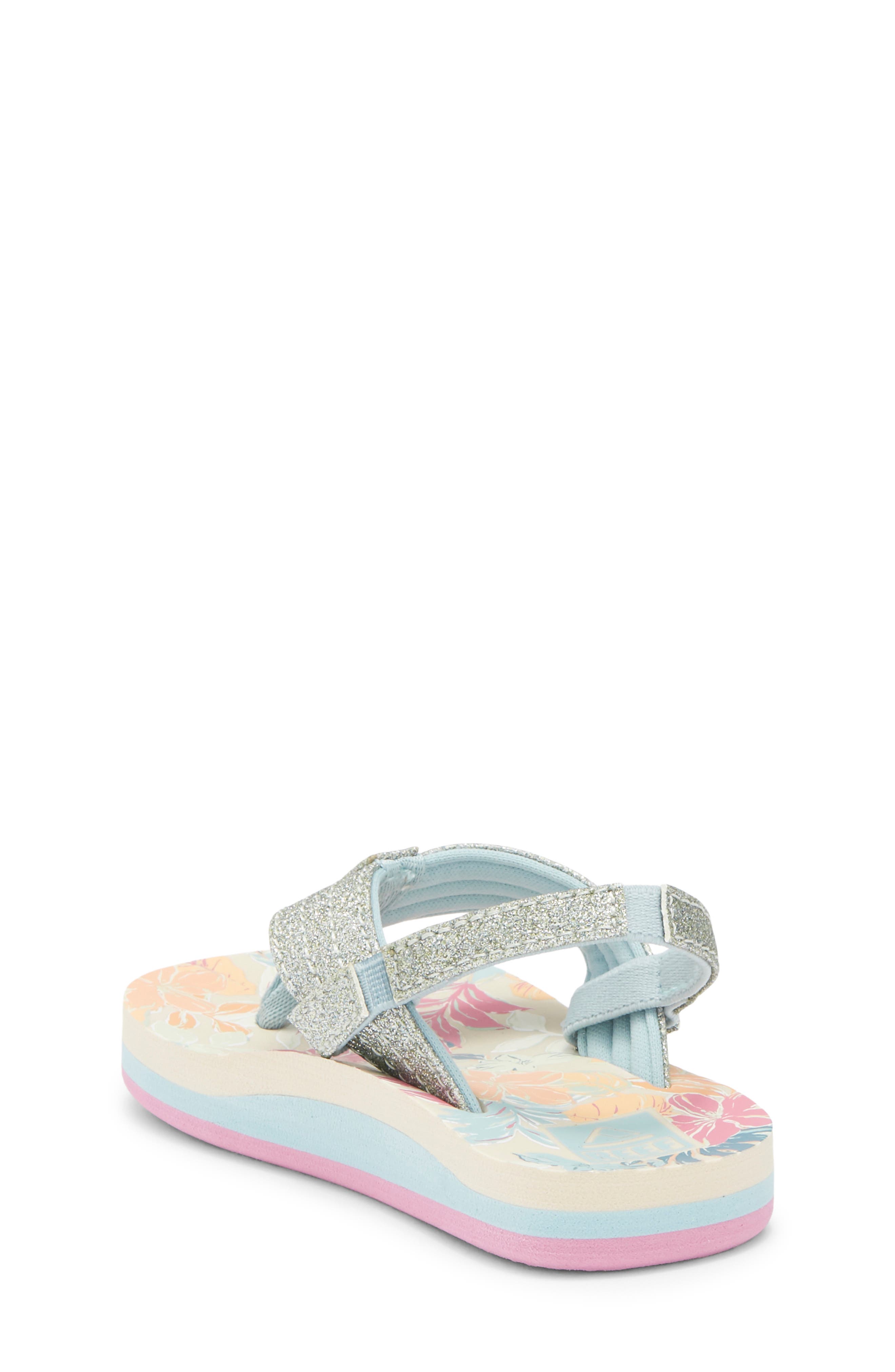 Reef Kids' Little Ahi Flip Flop Sandal, Alternate, color, Tropical Floral