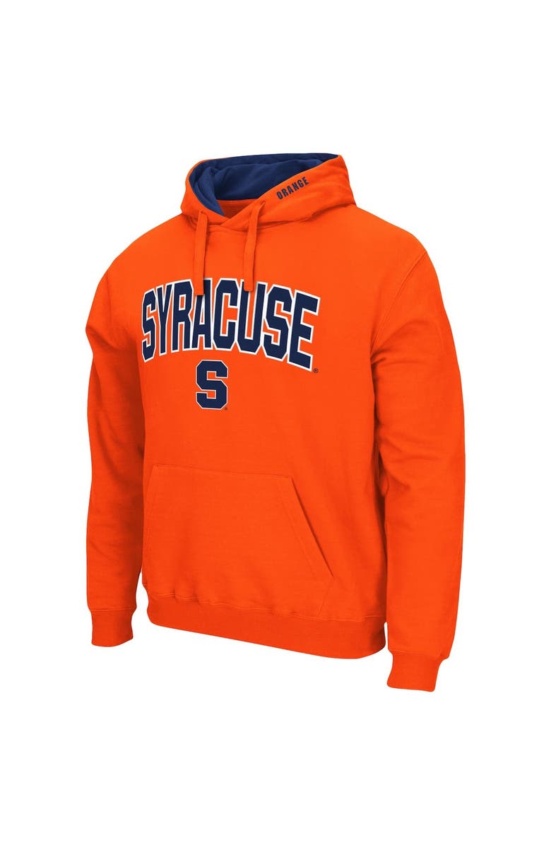 COLOSSEUM Men's Colosseum Orange Syracuse Orange Arch & Logo 3.0 Pullover Hoodie, Alternate, color, Orange