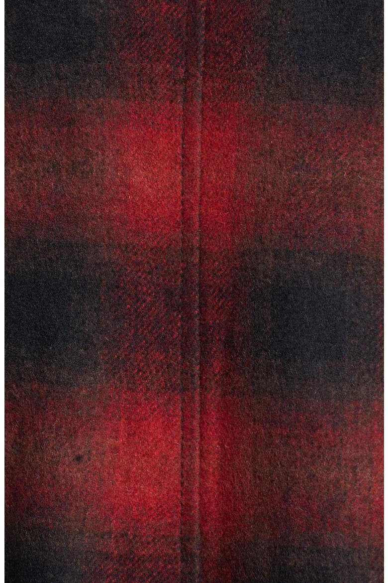 Sargent Plaid Coat, Alternate, color, GARNET COMBO