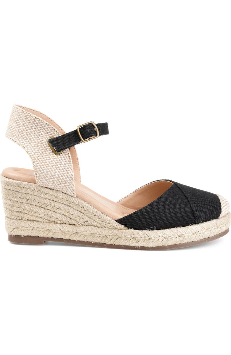 Journee Collection Ashlyn Espadrille Wedge Sandal - Wide Width, Alternate, color,