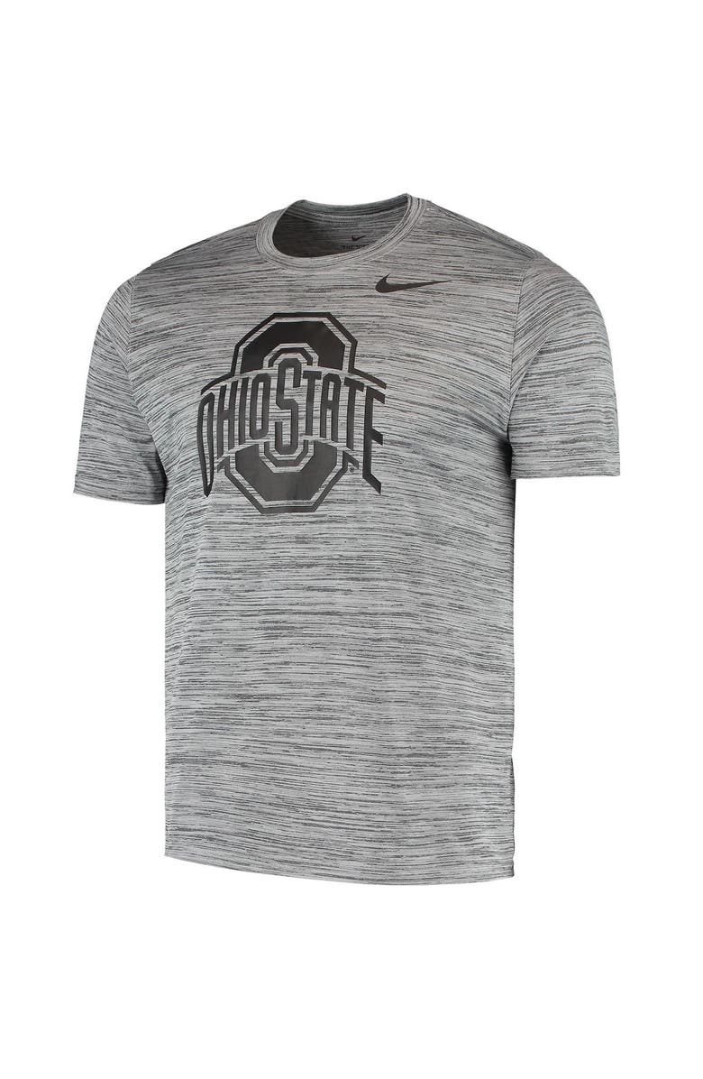 Nike Men's Nike Gray Ohio State Buckeyes Tonal Velocity Legend T-Shirt, Alternate, color, 