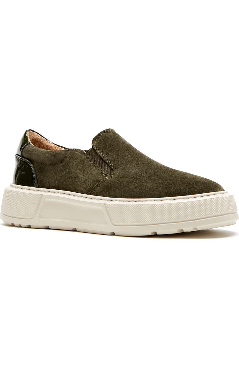 La Canadienne Kim Sneaker, Main, color, Khaki Suede