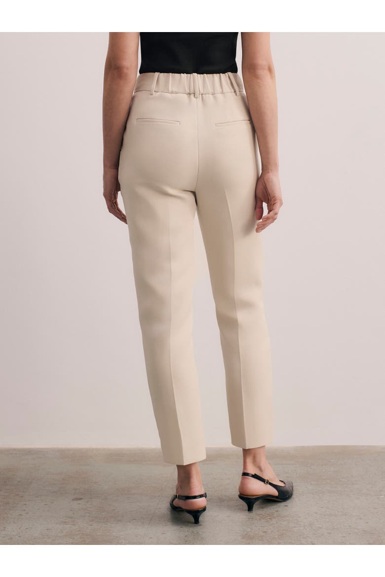 High-Rise Tailored Ankle Trousers, Alternate, color, Neutral
