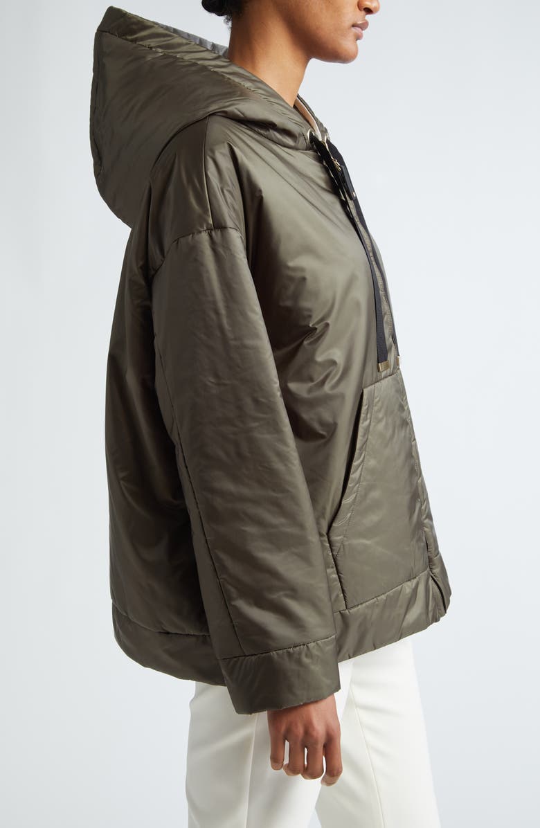 Max Mara GreenBox Insulated Hooded Jacket, Alternate, color, 