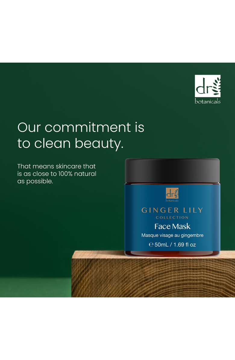 DR BOTANICALS Gingerlily Mask 50ml, Alternate, color, White