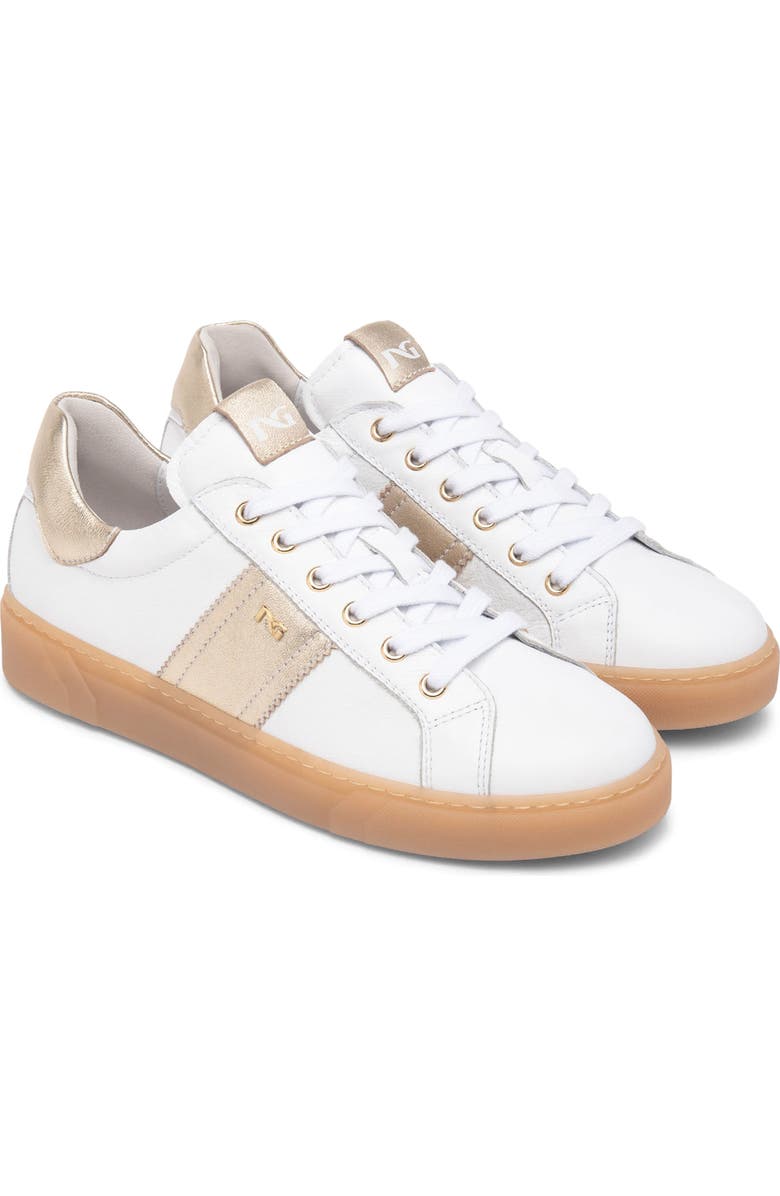 NeroGiardini Low Top Sneaker, Main, color, White