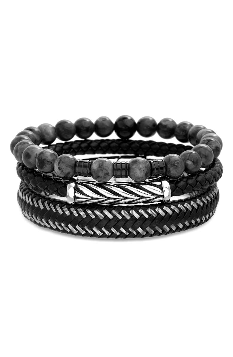 Steve Madden 3-Piece Bracelet Set, Main, color,