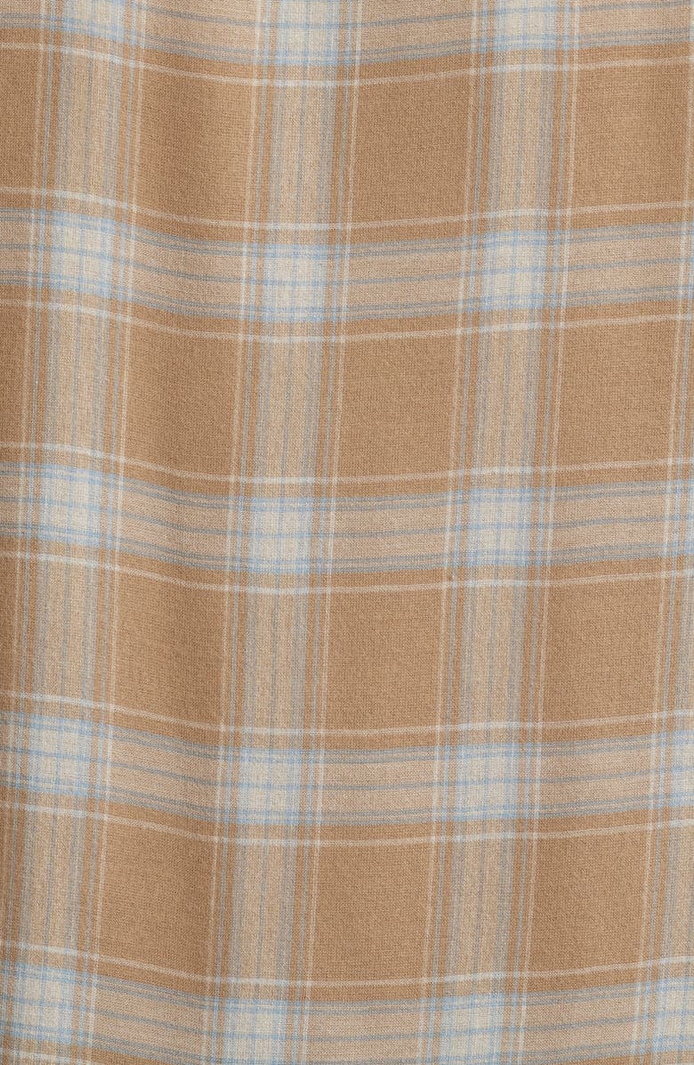FRAME Plaid Button-Up Shirt, Alternate, color, Beige Plaid