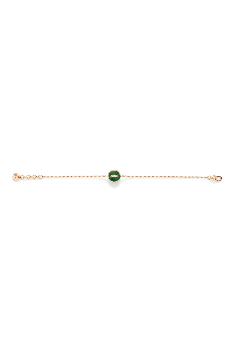 Pom Pom Dot Ring Bracelet, Alternate, color, MALACHITE