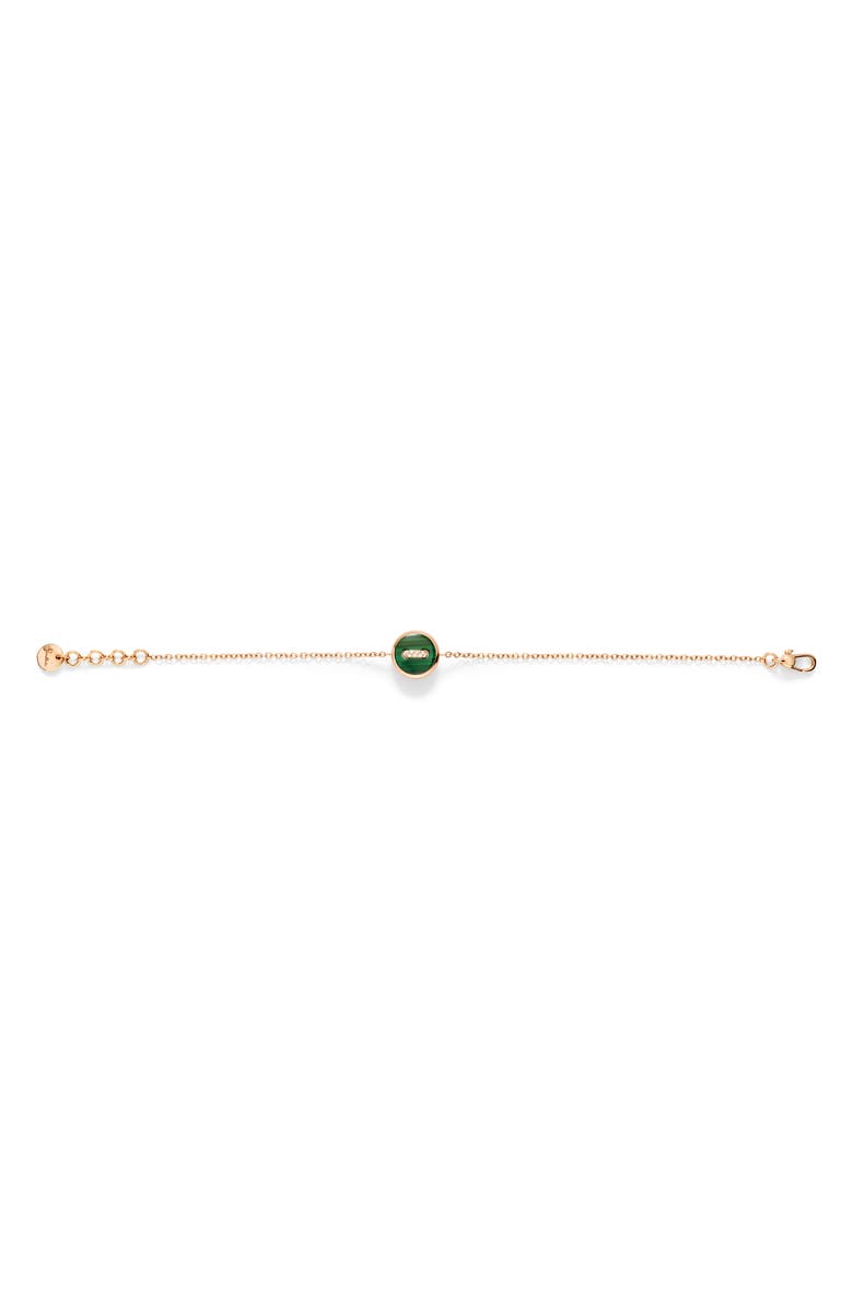 Pomellato Pom Pom Dot Ring Bracelet, Alternate, color, Malachite