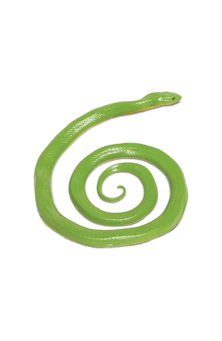 Safari Ltd. Rough Green Snake Toy, Main, color, NO COLOR