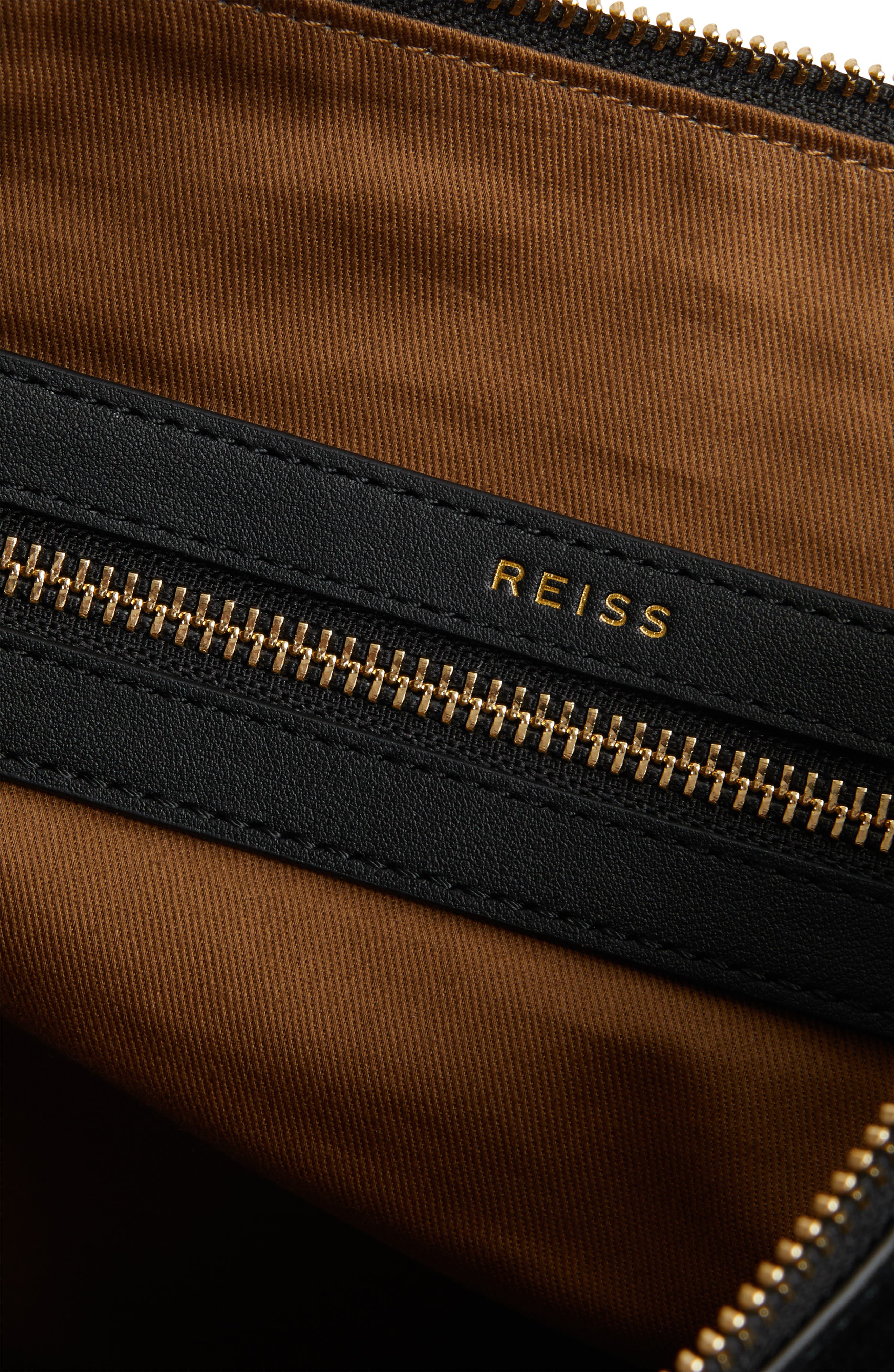 Reiss Vigo Leather Shoulder Bag, Alternate, color, 