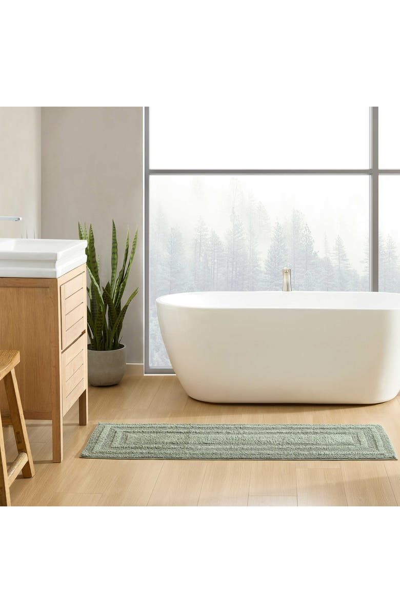 Eddie Bauer Logan Bath Runner, Alternate, color, Green