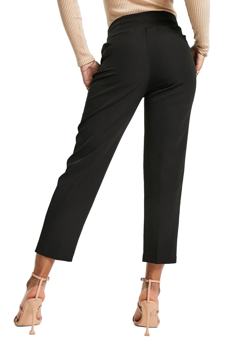 Miss Selfridge High Waist Cigarette Pants, Alternate, color,