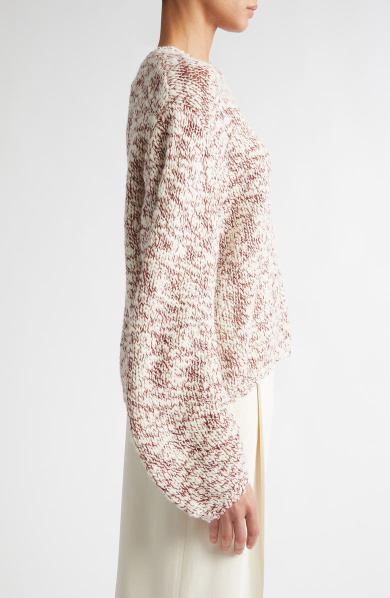 Maria McManus Wool & Cashmere Bouclé Sweater, Alternate, color, 