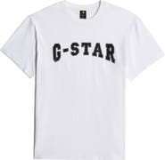 G-STAR Felt Logo Organic Cotton T-Shirt