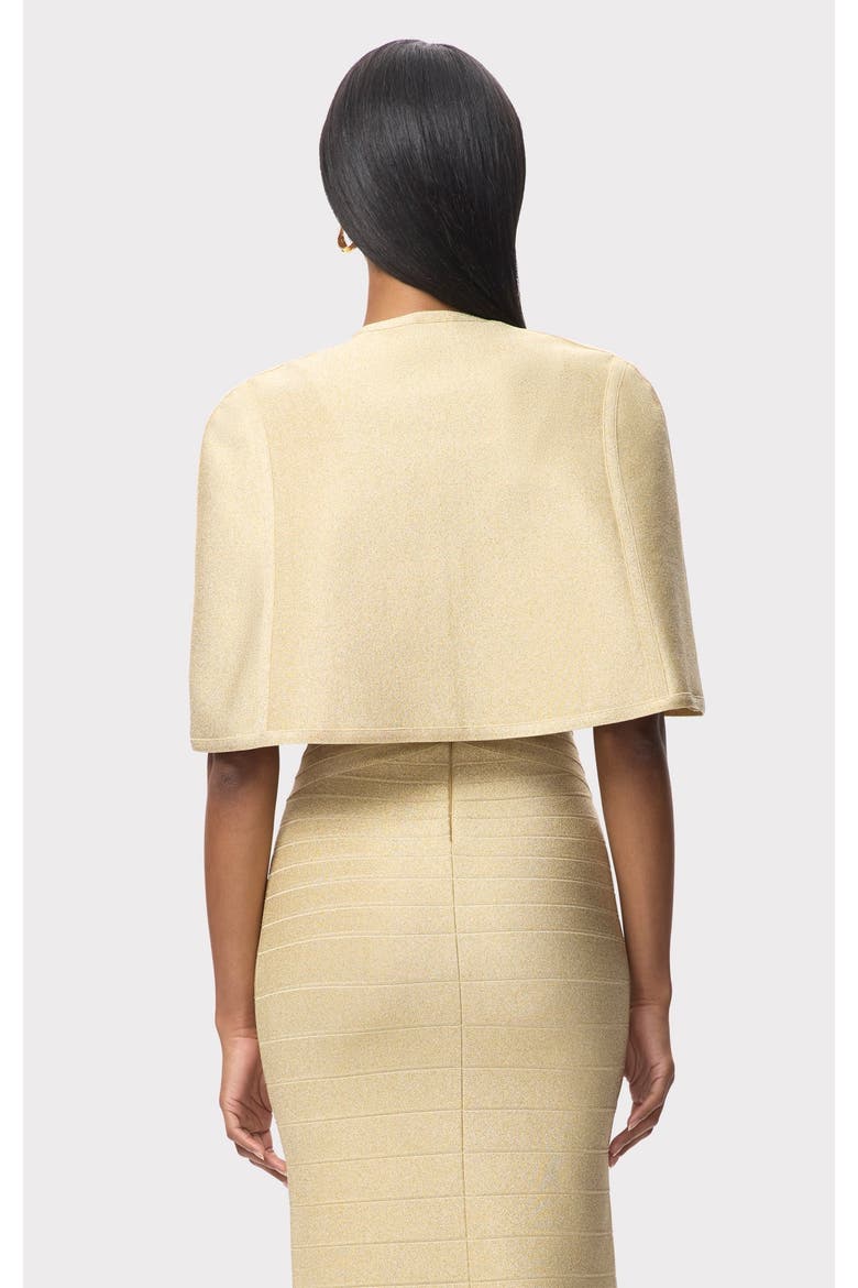 The Juliette Cape, Alternate, color, METALLIC GOLD