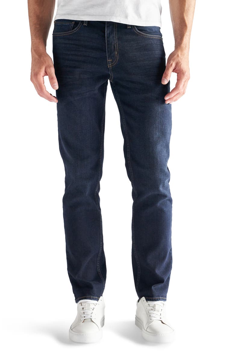 Slim-Straight Fit Performance Stretch Jeans, Main, color, LINCOLN