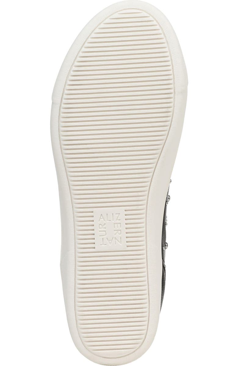 Naturalizer Morrison Stud Sneaker, Alternate, color, Black