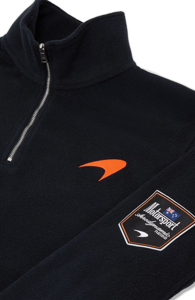 Reiss x McLaren Quarter Zip Pullover, Alternate, color, Navy