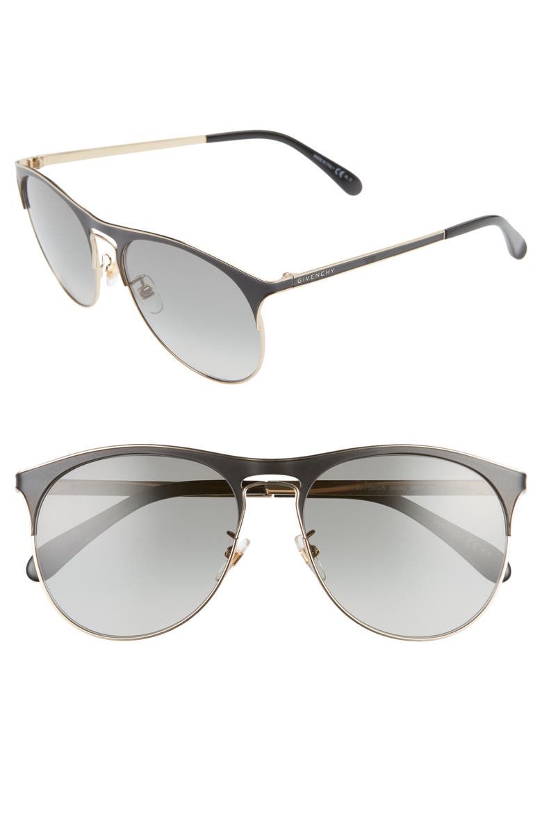 Givenchy 58mm Gradient Round Sunglasses, Main, color,