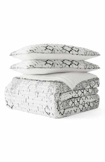 All Season Reversible Down Alternative Quilt & Sham Set