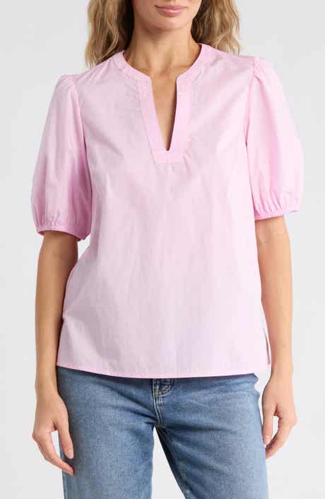 Tommy Bahama Oceana Puff Sleeve Top