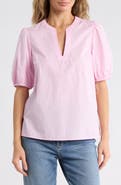 Tommy Bahama Oceana Puff Sleeve Top