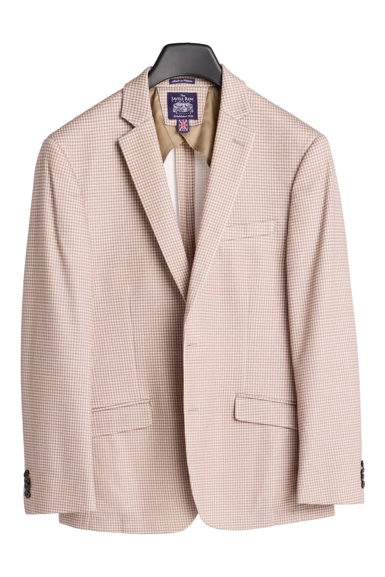 Houndstooth Sport Coat, Alternate, color, TAN