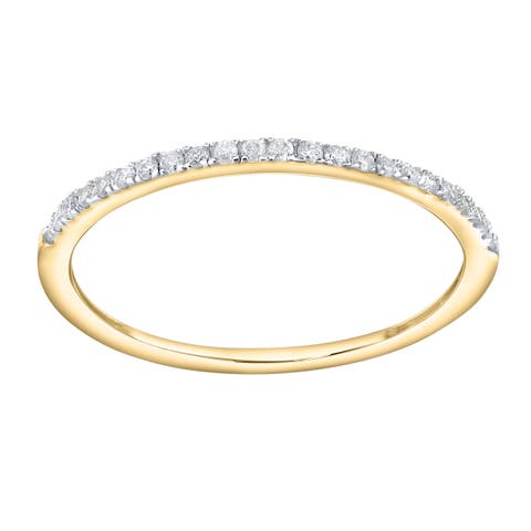 Eternelle 14K Diamond Band - 0.10 ct