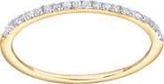 LuvMyJewelry Eternelle 14K Diamond Band - 0.10 ct