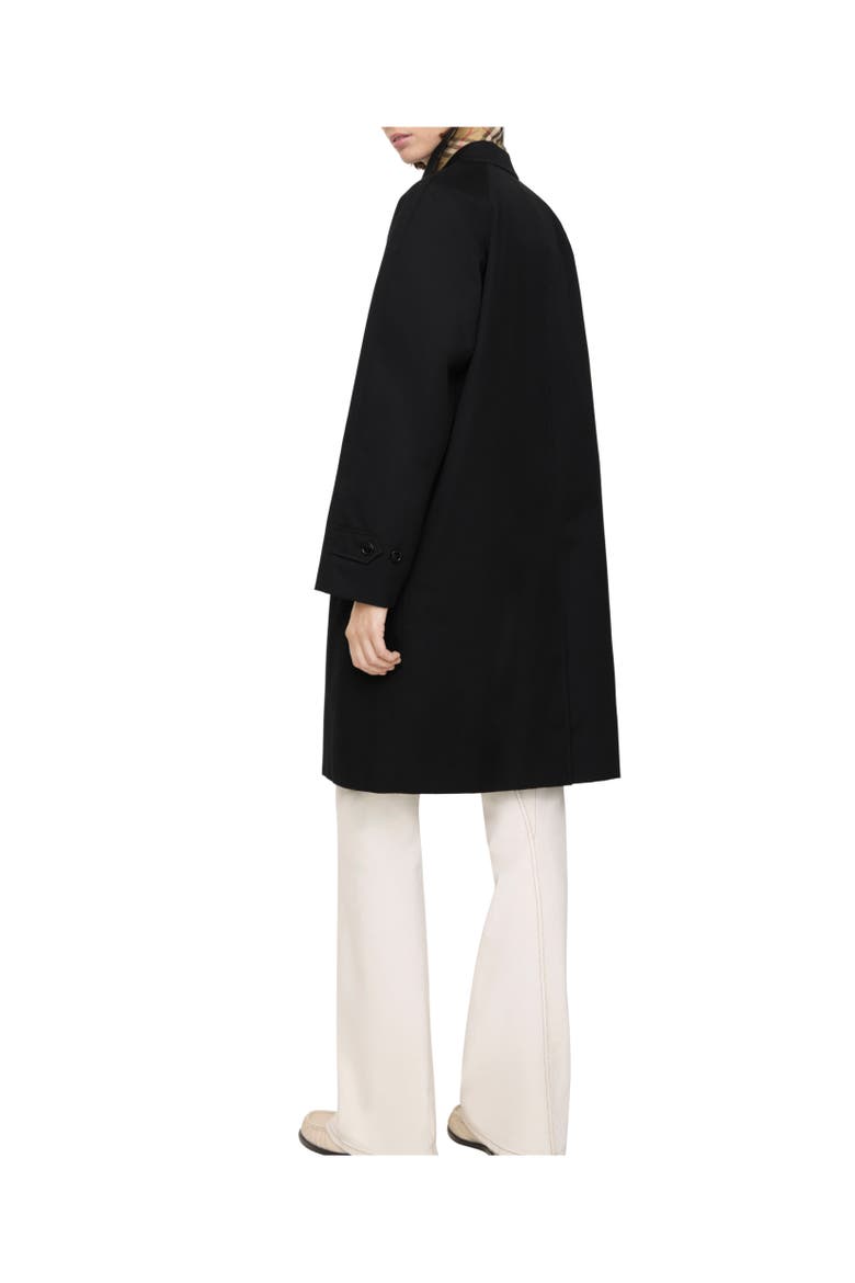 Mid-length Camden Heritage Car Coat, Alternate, color, Black