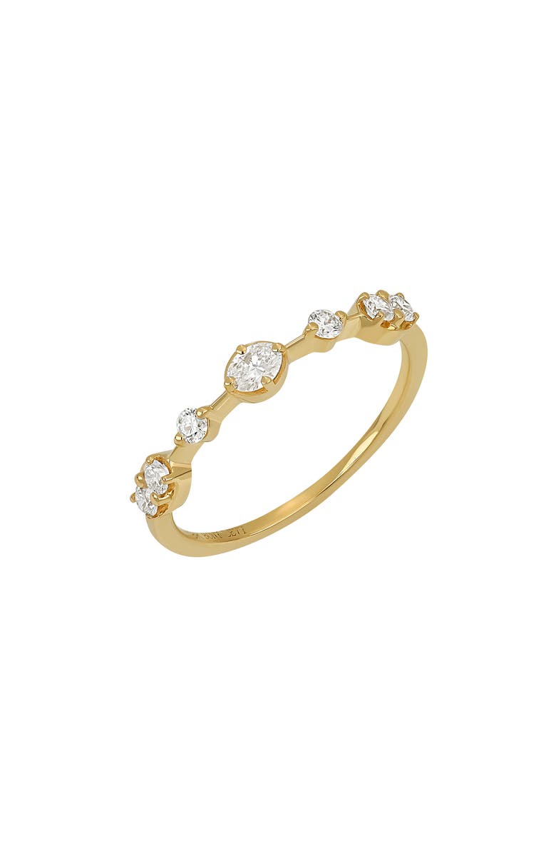 Bony Levy Aviva Diamond Stacking Ring, Main, color, 
