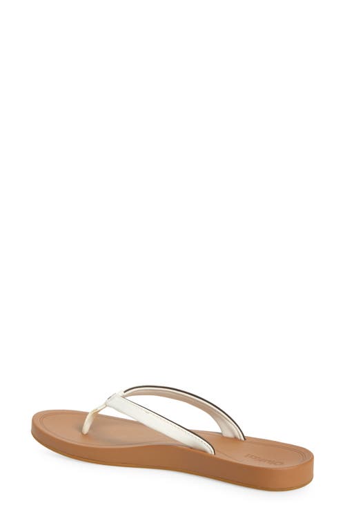 Olukai Uiki Water Resistant Flip Flop In Sand