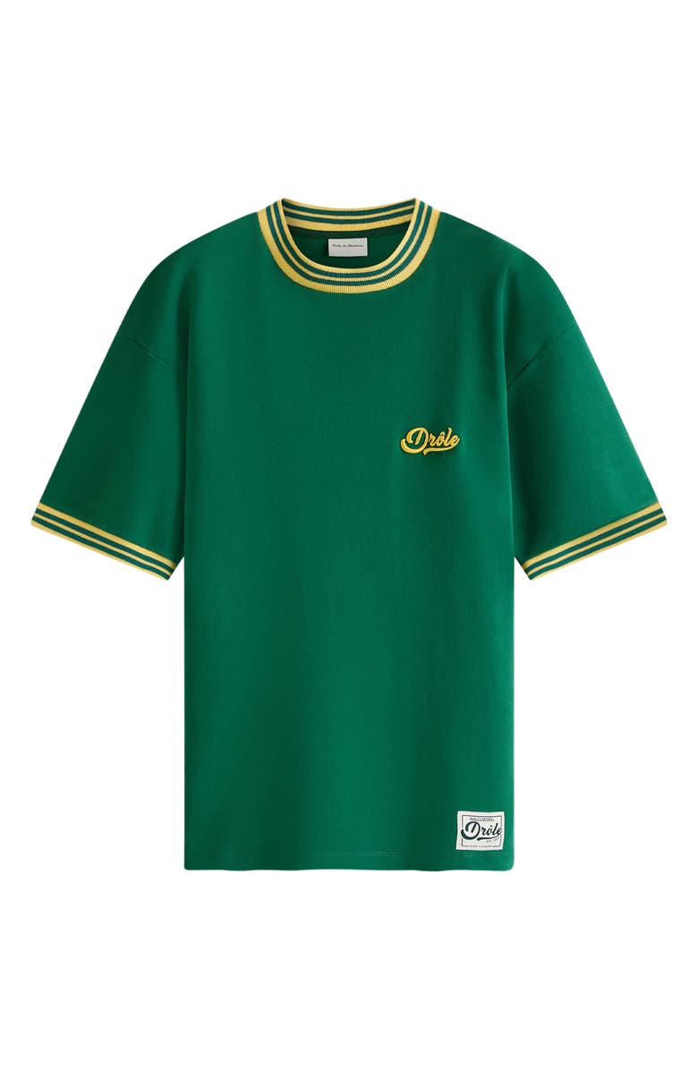 Drôle de Monsieur Sport Embroidered Logo T-Shirt, Main, color,