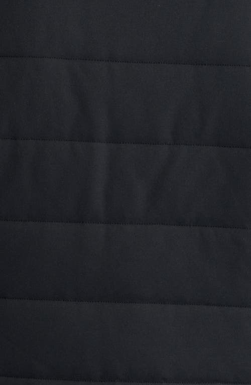 Shop Mizzen + Main Mizzen+main Quilted Vest In Black Solid