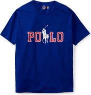 Polo Ralph Lauren Big & Tall Red, White & Blue Big Pony T-Shirt