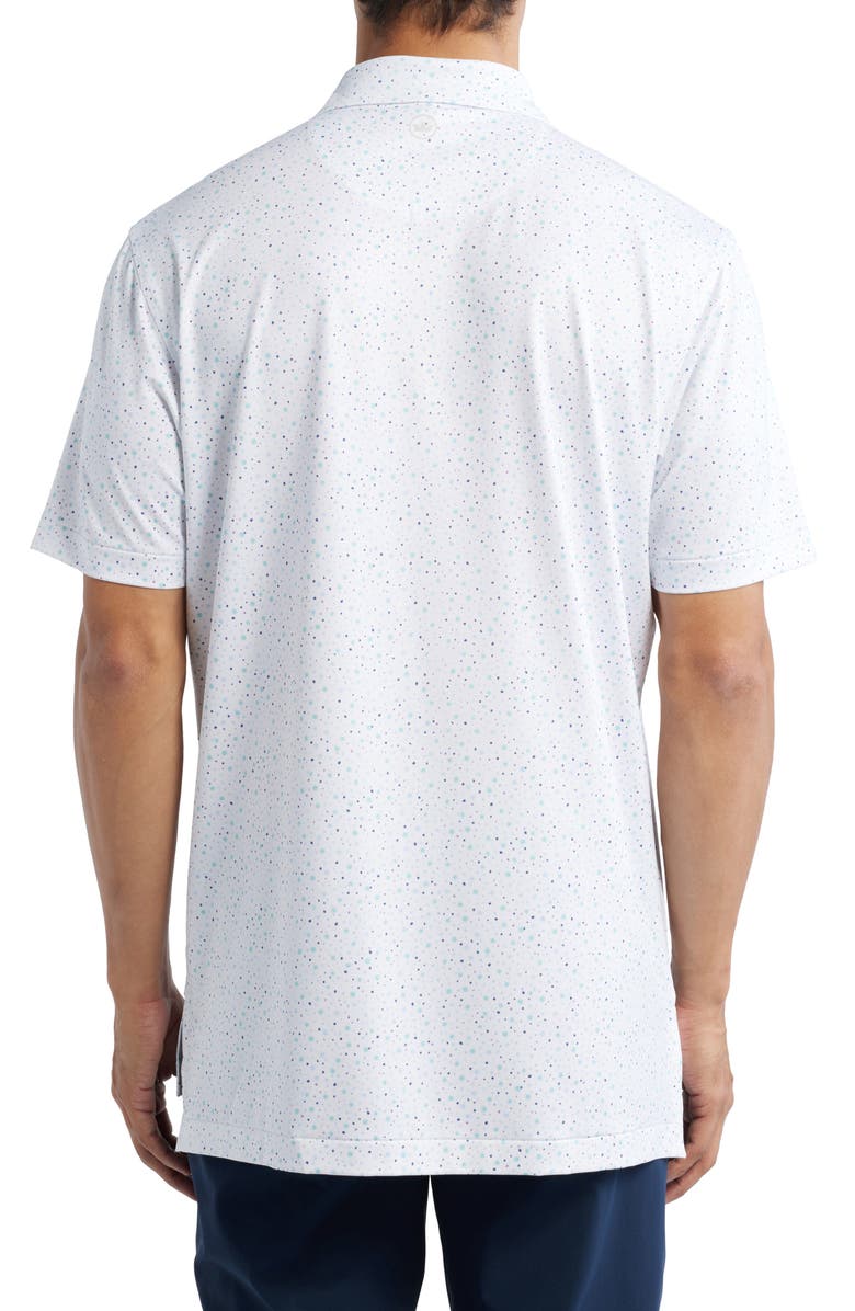 Peter Millar Mulled Wine Performance Stretch Jersey Polo, Alternate, color, 