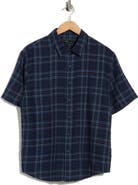 Vince Short Sleeve French Placket Shirt