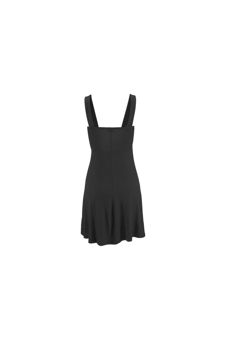 Flare Tank Dress, Alternate, color, Black