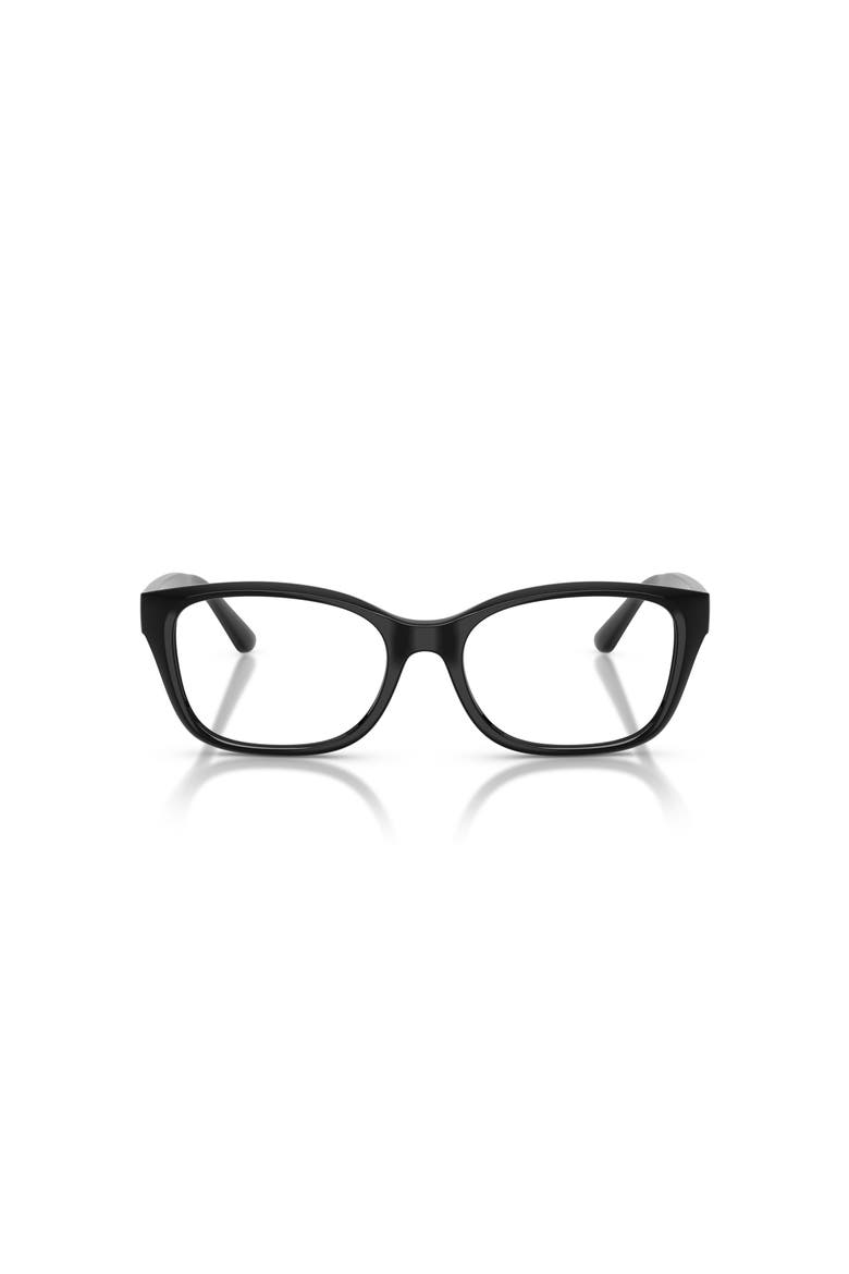 53mm Rectangle optical glasses, Alternate, color, Black