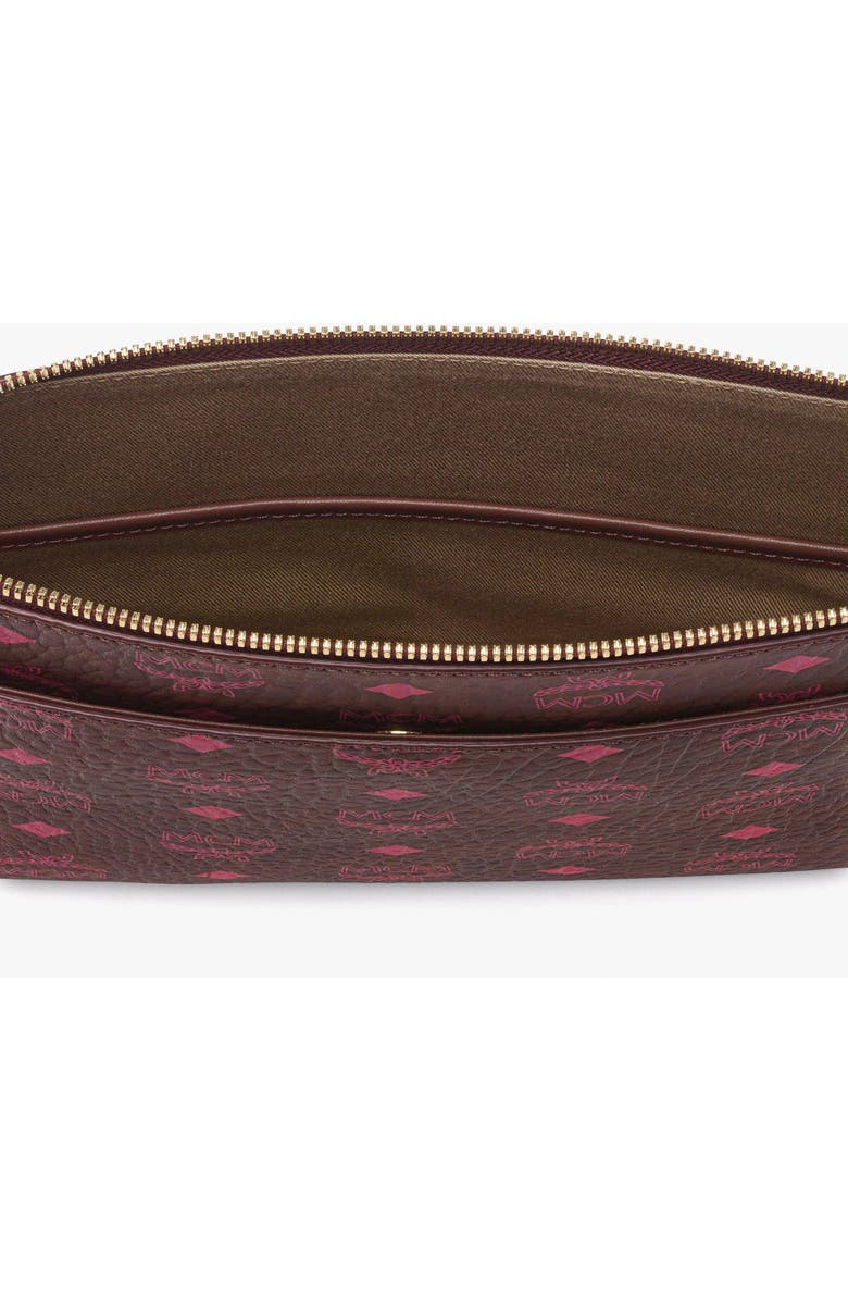 MCM Crossbody Pouch in Visetos Original, Alternate, color, Cinnamon