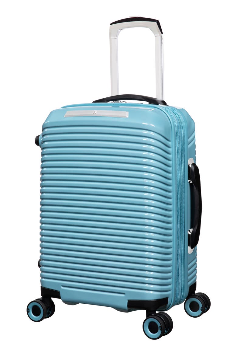 Traversed 21-Inch Spinner Carry-On Luggage, Main, color, CAMO BLUE