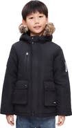 Rokka&Rolla Kids' Parka Jacket with Insulated Hood