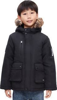 Rokka&Rolla Kids' Parka Jacket with Insulated Hood