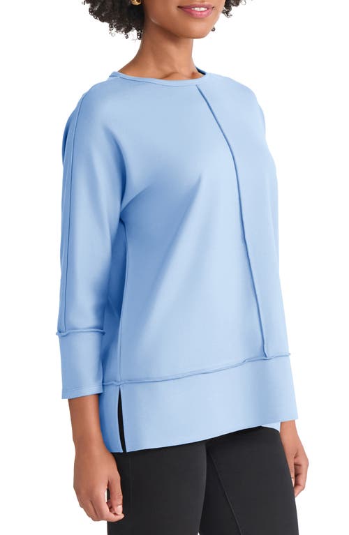 Jones New York Dolman Sleeve Top In Blue