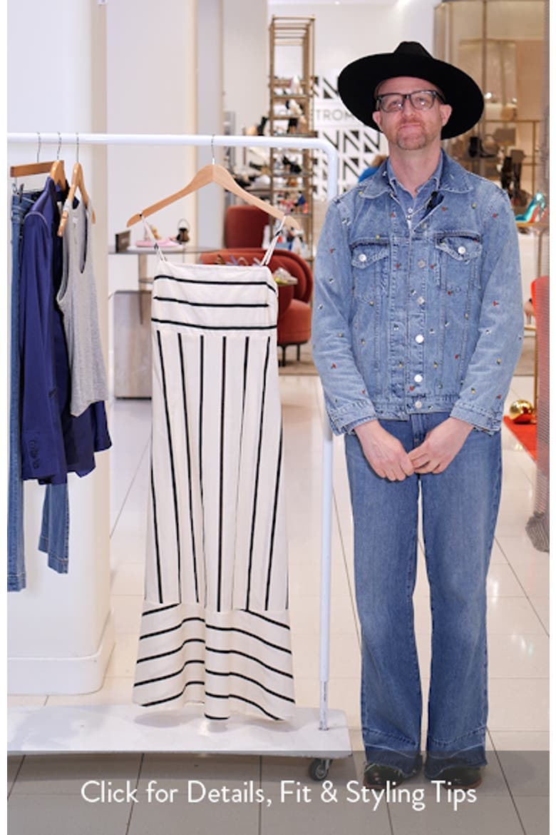 Shantelle Stripe Cotton Sundress video